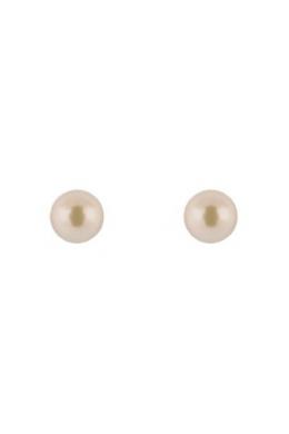 Luise Steiner Ohrstecker - PERLA, Cappuccino