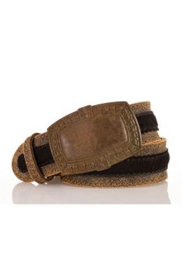 Luise Steiner Trachtengürtel Damen - FELL, Schwarz, 105