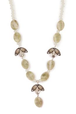 Luise Steiner Trachtenkette - BLOOM, Jade