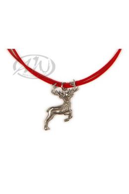 Luise Steiner Trachtenkette - HIRSCH´L, Rot