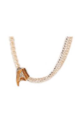 Luise Steiner Trachtenkette - OPHRA, Creme
