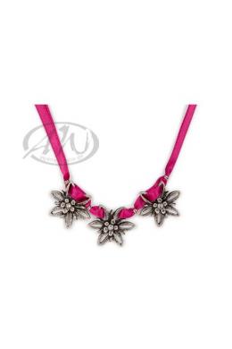 Luise Steiner Trachtenkette - WINNY, Fuchsia