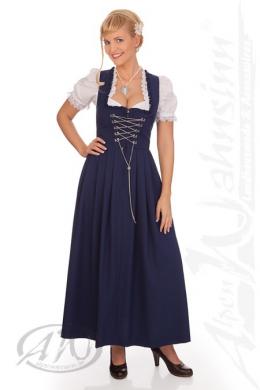 M.Stützle Dirndl lang 1tlg. - WIEBKE, Dunkelblau, 44