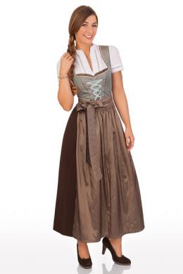 M.Stützle Dirndl lang 2tlg. - APOLLONIA, Türkis, 50