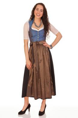 M.Stützle Dirndl lang 2tlg. - MAGDA, Blau, 46