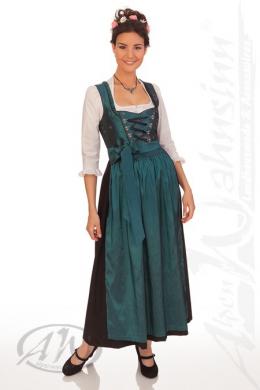 M.Stützle Dirndl lang 2tlg. - ULRIKE, Petrol, 36