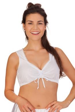 M.Stützle Dirndlbluse - ELLY, Weiß, 50