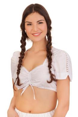 M.Stützle Dirndlbluse - LAURA, Weiß, 34