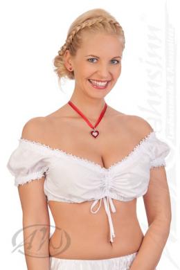 M.Stützle Dirndlbluse - SILLI, Weiß, 50