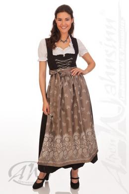 M.Stützle Dirndlschürze - SC280, Taupe, S (32-36)