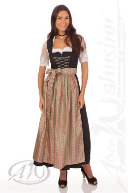 M.Stützle Dirndlschürze - SC340, Oliv, L (44-48)