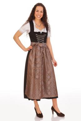 M.Stützle Dirndlschürze - SC380, Braun, XL (50-52)