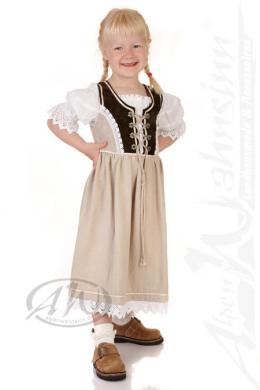 M.Stützle Kinder Kleid 1tlg. - LUISE, Natur, 92