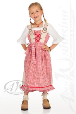M.Stützle Kinder Kleid 2tlg. - MARIE, Rot, 116