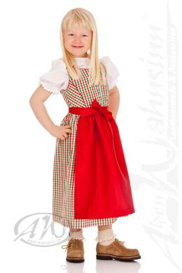 M.Stützle Kinderdirndl 2tlg. - SPATZI, Rot, 164