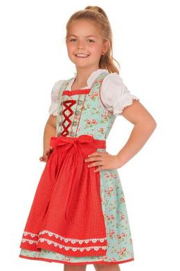 M.Stützle Kinderdirndl 3tlg. - ELLY, Mint, 152