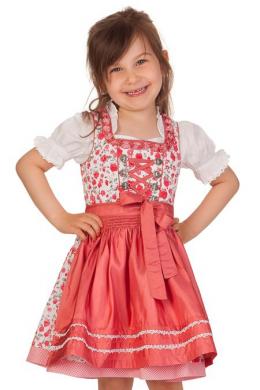 M.Stützle Kinderdirndl 3tlg. - NANINA, Lachs, 98