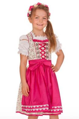 M.Stützle Kinderdirndl 3tlg. - PINA, Pink, 92