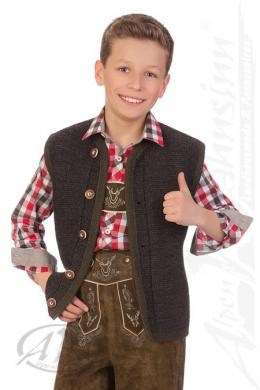 M.Stützle Kinderweste - W001, Anthrazit, 104