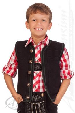 M.Stützle Kinderweste - W002, Schwarz, 104