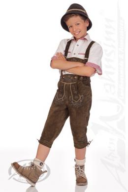 M.Stützle Lederhose Kinder - FRANZERL, Oliv, 176