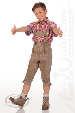 M.Stützle Lederhose Kinder - FRANZERL, Sand, 164