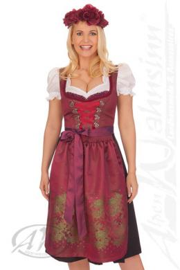 M.Stützle Midi Dirndl 2tlg. - ELINOR, Beere, 38