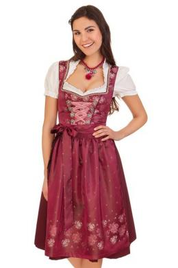 M.Stützle Midi Dirndl 2tlg. - GITTE, Beere, 42