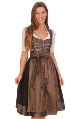 M.Stützle Midi Dirndl 2tlg. - SABINE, Bronze, 44