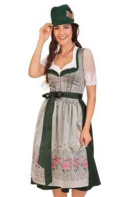 M.Stützle Midi Dirndl 2tlg. - SILVIA, Grün, 38