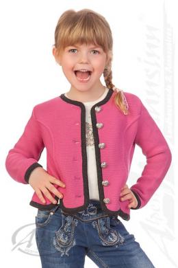 M.Stützle Strickjacke Mädchen - LOTTCHEN, Pink, 116