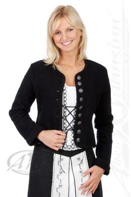 M.Stützle Trachtenjacke Damen - 53.040, Schwarz, 40