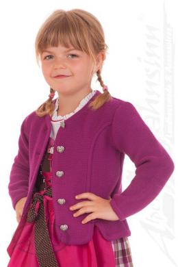 M.Stützle Trachtenjacke Kinder - BIBBI, Fuchsia, 152