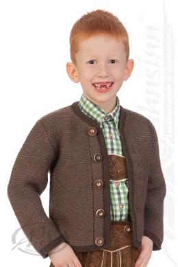 M.Stützle Trachtenjacke Kinder - J001, Braun, 80