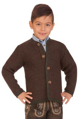 M.Stützle Trachtenjacke Kinder - J002, Dunkelbraun, 92