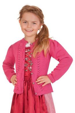 M.Stützle Trachtenjacke Kinder - LISE, Pink, 80