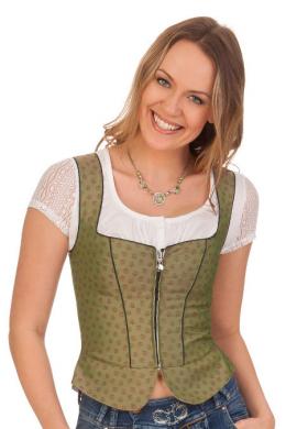 M.Stützle Trachtenmieder - HEIDINE, Grün, 52