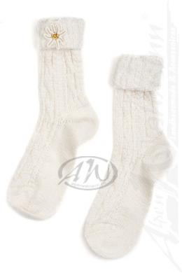 M.Stützle Trachtensocken - 40.076, Sand, 33/34