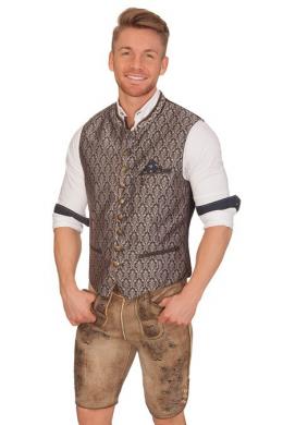 Maddox Lederhose Herren kurz - ALPSPITZE, Whisky, 48