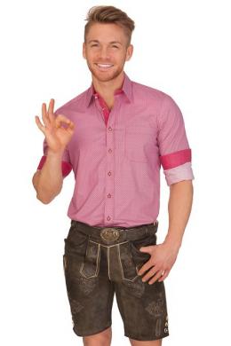 Maddox Lederhose Herren kurz - AMMERSEE, Smoke II, 44