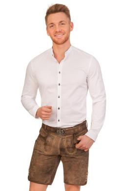 Maddox Lederhose Herren kurz - HORN, Stein, 64