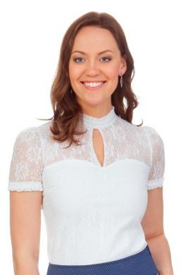 Marjo Blusenshirt - NATA-EMELY, Weiß, 38