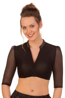 Marjo Dirndlbluse - AGATHE-LINDA, Schwarz, 32