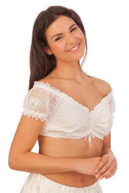 Marjo Dirndlbluse - AGNETA-SUSETTA, Creme, 48