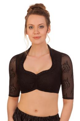 Marjo Dirndlbluse - AVA-CHRISTINA, Schwarz, 44