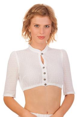 Marjo Dirndlbluse - BELA-MADLENKA, Weiß, 40