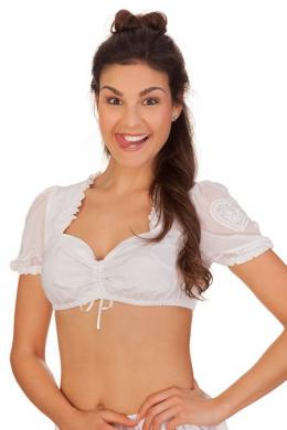 Marjo Dirndlbluse - BELINDA-TALA, Weiß, 42