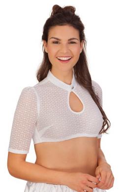 Marjo Dirndlbluse - BERTA-ANNA, Weiß, 34