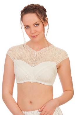 Marjo Dirndlbluse - CAROLA-FINJA, Creme, 40