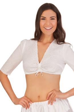 Marjo Dirndlbluse - CONRADA, Weiß, 30